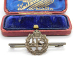 WWII Sterling Silver ATS Auxiliary Territorial Service Sweetheart Brooch c1940
