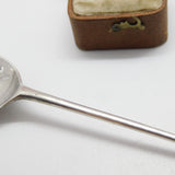 Early Georgian Sterling Silver Mote Spoon c1720 Antique George I