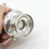 George IV Sterling Silver Barrel Form Mustard Pot Antique 1824 London