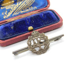 WWII Sterling Silver ATS Auxiliary Territorial Service Sweetheart Brooch c1940