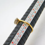 Victorian 18ct Yellow Gold Graduated Five-Stone Diamond Ring Antique c1880