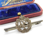 WWII Sterling Silver ATS Auxiliary Territorial Service Sweetheart Brooch c1940