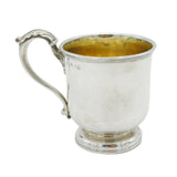 George IV Sterling Silver Christening Mug Antique 1830 London S. Crespell II