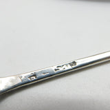 Early Georgian Sterling Silver Mote Spoon c1720 Antique George I
