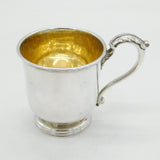 George IV Sterling Silver Christening Mug Antique 1830 London S. Crespell II