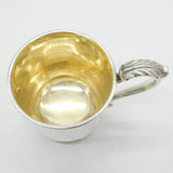 George IV Sterling Silver Christening Mug Antique 1830 London S. Crespell II