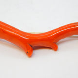 Georgian 9ct Gold Mounted Red Coral Specimen Brooch Antique c1830