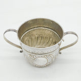 Queen Anne Britannia Standard Silver Porringer Antique 1708 London