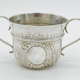 Queen Anne Britannia Standard Silver Porringer Antique 1708 London
