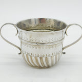 Queen Anne Britannia Standard Silver Porringer Antique 1708 London