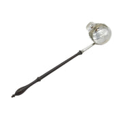 George II Sterling Silver Turned Wooden Handle Toddy Ladle Spoon Antique c1750