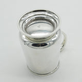 Georgian Style Sterling Silver Pint Tankard Mug Antique c1920 Art Deco
