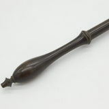 George II Sterling Silver Turned Wooden Handle Toddy Ladle Spoon Antique c1750