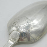 George II Sterling Silver Picture Tablespoon Antique 1758 London