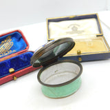 Georgian Bilston Enamel 'May Love Unite Us' Patch Box Antique c1800 AF