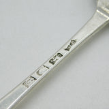 George II Sterling Silver Picture Tablespoon Antique 1758 London