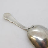 George IV Sterling Silver Floral Pattern Tea Caddy Spoon Antique 1824 Birmingham