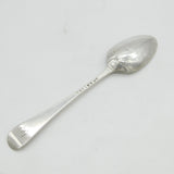George II Sterling Silver Picture Tablespoon Antique 1758 London