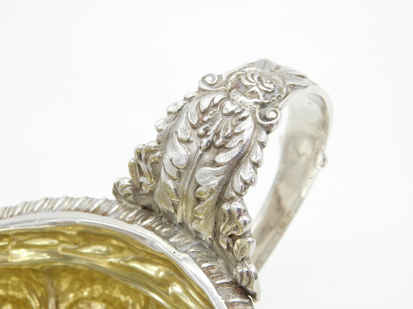 George IV Sterling Silver Heraldic Crested Cream Jug Antique 1830 London