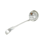 George IV Irish Sterling Silver Crested Sugar Caster Spoon Antique 1827 Dublin