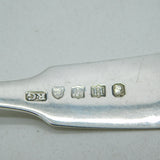 George IV Irish Sterling Silver Crested Sugar Caster Spoon Antique 1827 Dublin