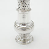 Georgian Sterling Silver Muffineer Sugar Caste 1761 London John Delmester
