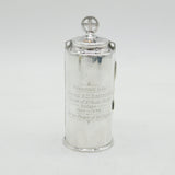 Boxed Sterling Silver Travelling Ecclesiastical Communion Set Antique Art Deco