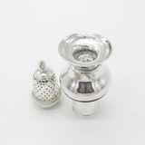 Georgian Sterling Silver Muffineer Sugar Caste 1761 London John Delmester