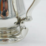 Sterling Silver Baluster Pint Tankard Lidded Stein Vintage 1953 Sheffield