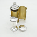 Boxed Sterling Silver Travelling Ecclesiastical Communion Set Antique Art Deco