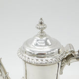 George III Sterling Silver Large Baluster Coffee Pot 1763 London Benjamin Gignac
