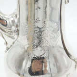 George III Sterling Silver Large Baluster Coffee Pot 1763 London Benjamin Gignac