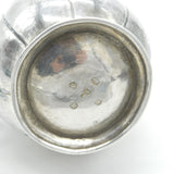 Victorian Irish Sterling Silver Floral Pattern Cream Jug Antique 1839 Dublin
