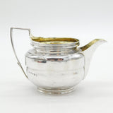 George III Sterling Silver Spouted Cream Jug Antique 1805 London