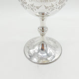 Victorian Large Sterling Silver W.H Smith Archive Chalice Cup Antique 1882 London