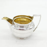 George III Sterling Silver Spouted Cream Jug Antique 1805 London