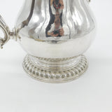 George III Sterling Silver Large Baluster Coffee Pot 1763 London Benjamin Gignac