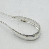 Perth Provincial George III Sterling Silver Sugar Tongs Antique John Scott c1820