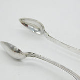 Perth Provincial George III Sterling Silver Sugar Tongs Antique John Scott c1820