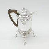 George III Sterling Silver Matched Coffee Biggin Crested London 1817 Antique Edward Edwards I