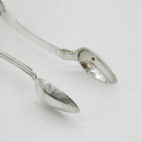 Perth Provincial George III Sterling Silver Sugar Tongs Antique John Scott c1820