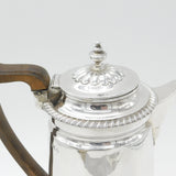 George III Sterling Silver Matched Coffee Biggin Crested London 1817 Antique Edward Edwards I