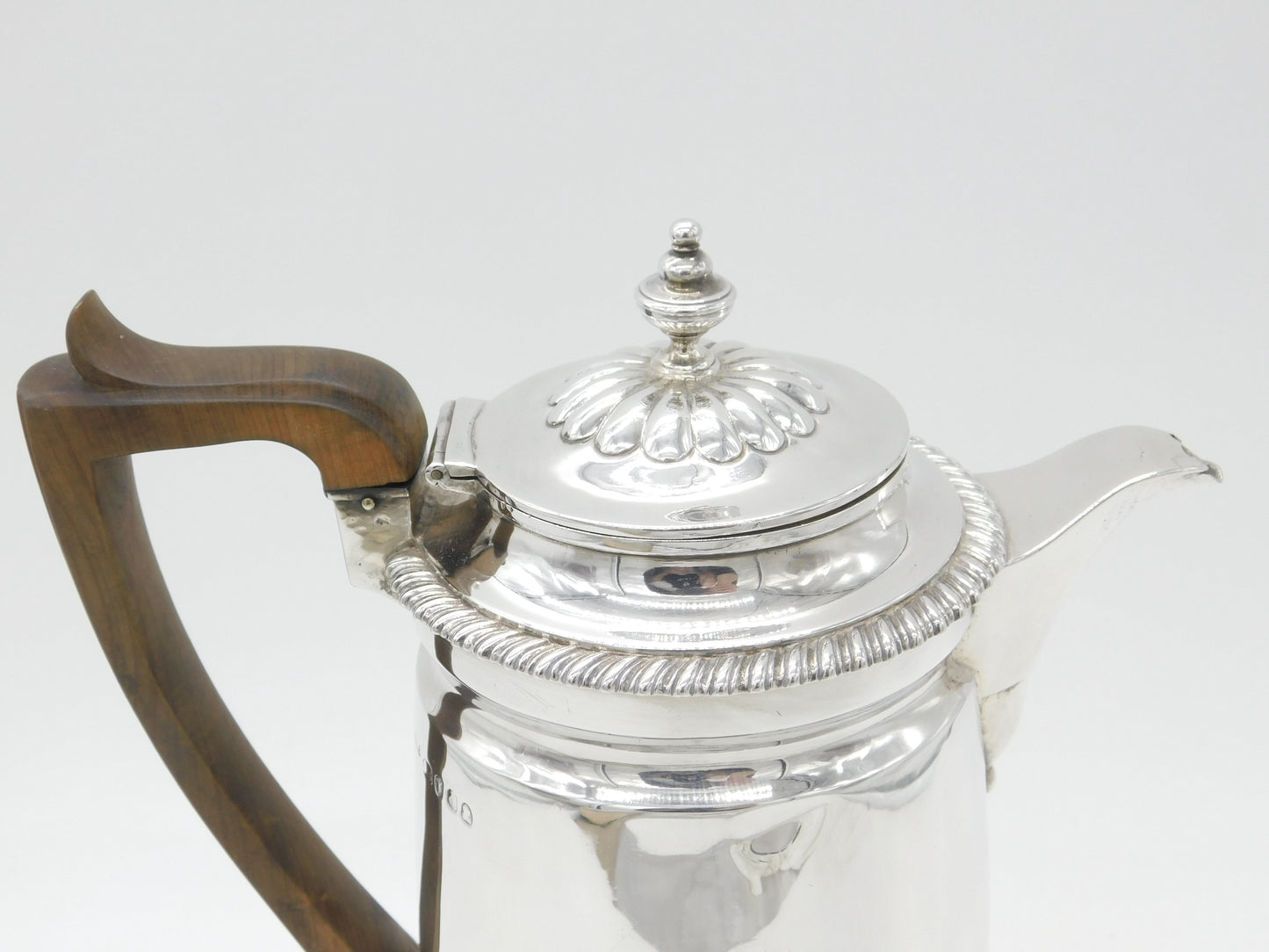 George III Sterling Silver Matched Coffee Biggin Crested London 1817 Antique Edward Edwards I