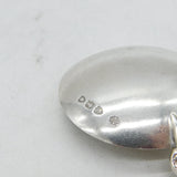Victorian Sterling Silver Anointing Spoon Antique 1894 London William Hutton