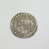 King James I English 2nd Bust Hammered Sixpence Coin 1604 Fair Condition Antique
