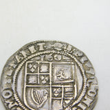 King James I English 2nd Bust Hammered Sixpence Coin 1604 Fair Condition Antique