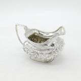 George III Sterling Silver Floral Pattern Cream Jug 1809 London Michael Starkey
