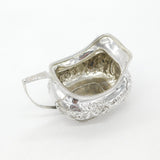 George III Sterling Silver Floral Pattern Cream Jug 1809 London Michael Starkey