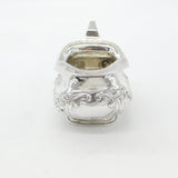 George III Sterling Silver Floral Pattern Cream Jug 1809 London Michael Starkey