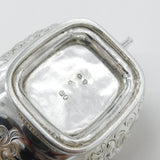 George III Sterling Silver Floral Pattern Cream Jug 1809 London Michael Starkey